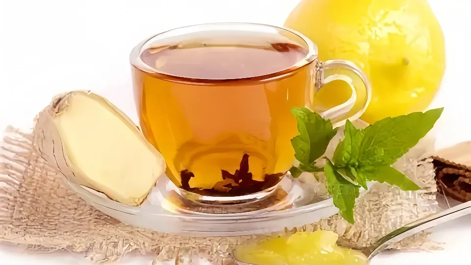 Ginger Spearmint Tea Ginger Spearmint Tea