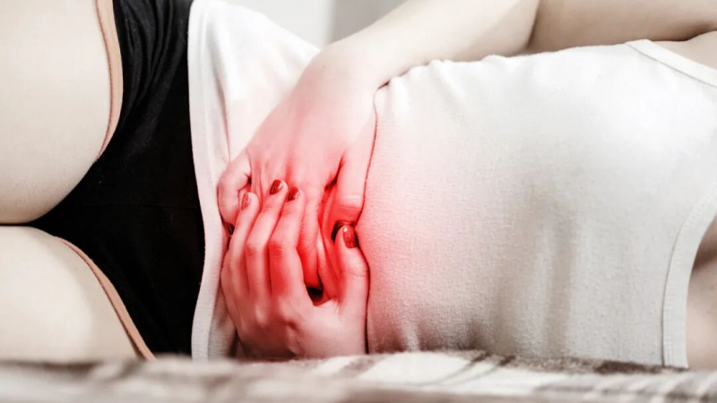 Female menstrual cramps