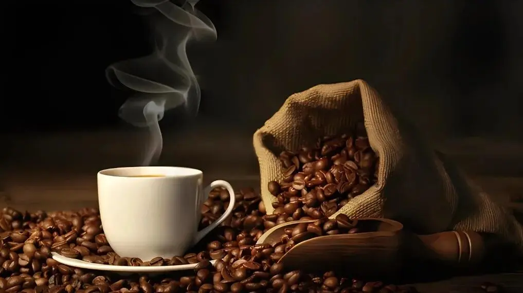 A cup of green coffee