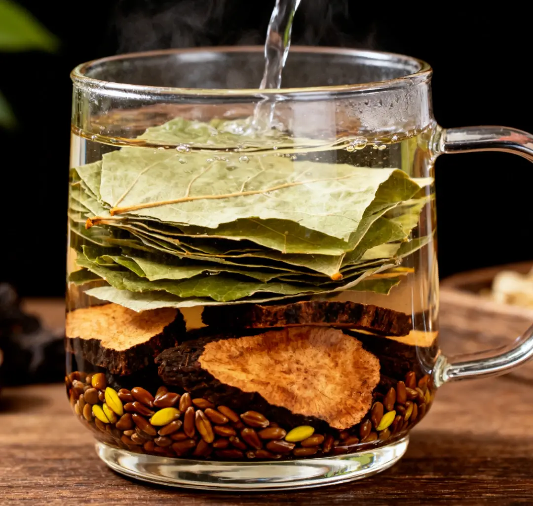Skinny tea made from mulberry seed and lotus leaf