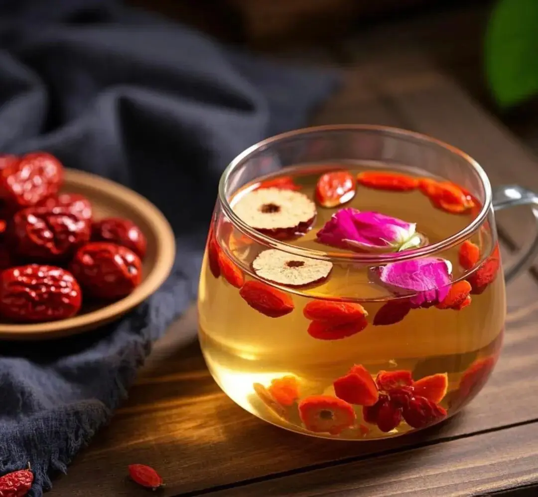 Red Date and Goji Berry Rose Tea Red Date and Goji Berry Rose Tea