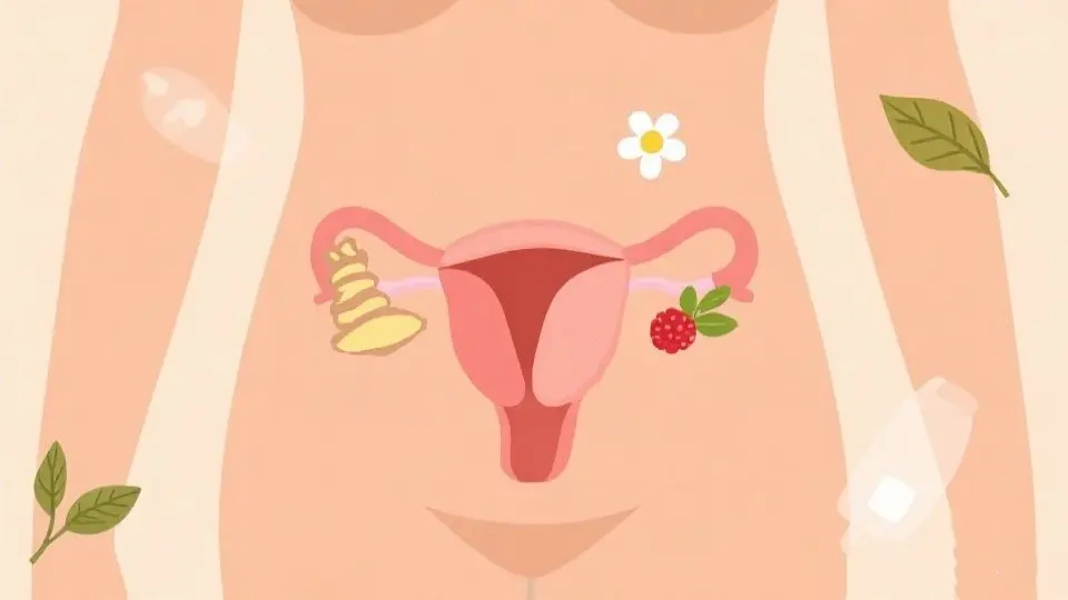 Wie Kräutertee die Gebärmuttermuskulatur beruhigt (Infografik)