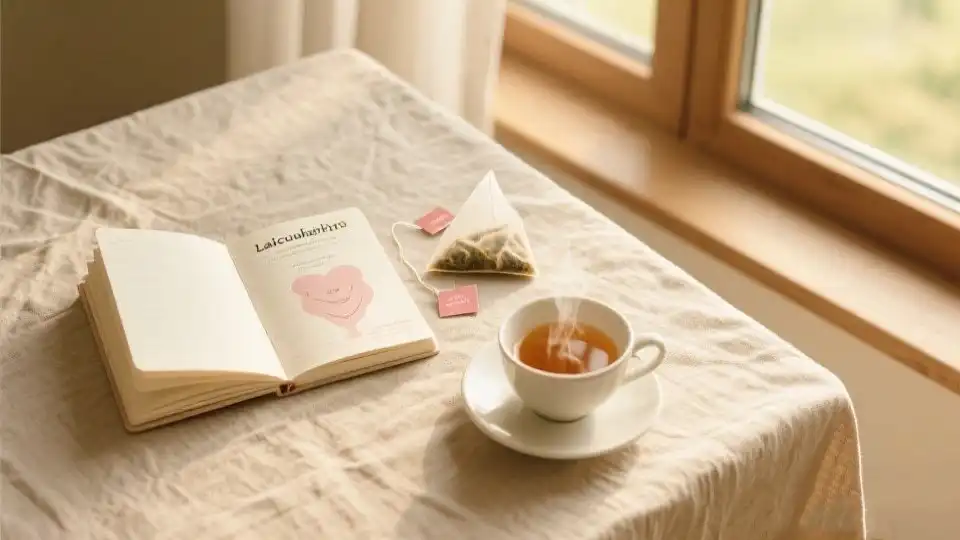 Self-Care Ritual Emotional Balance Tea Moment Self-Care Ritual Emotional Balance Tea Moment