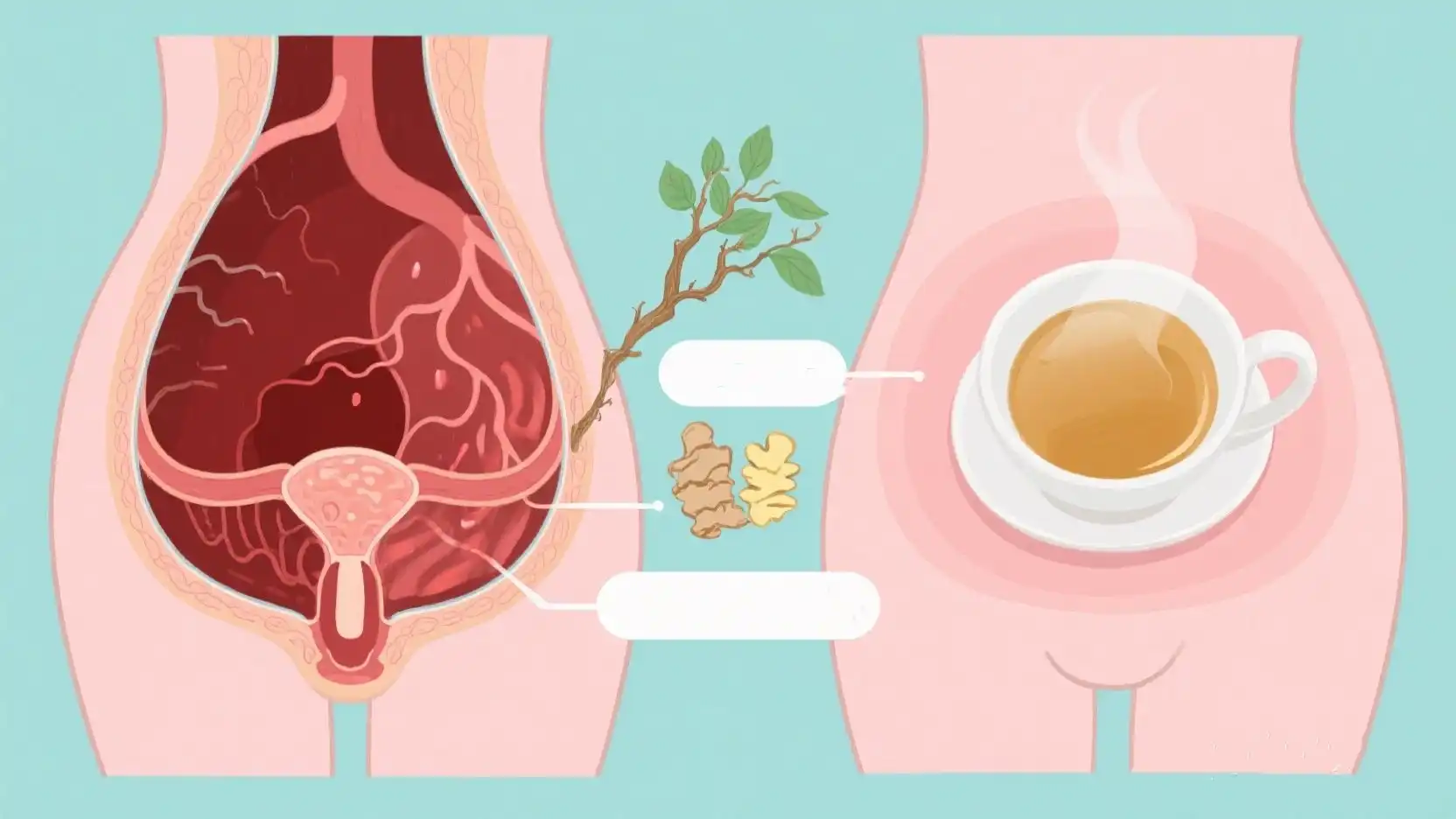Biomechanical Relief Tea's Action on Uterine Muscles