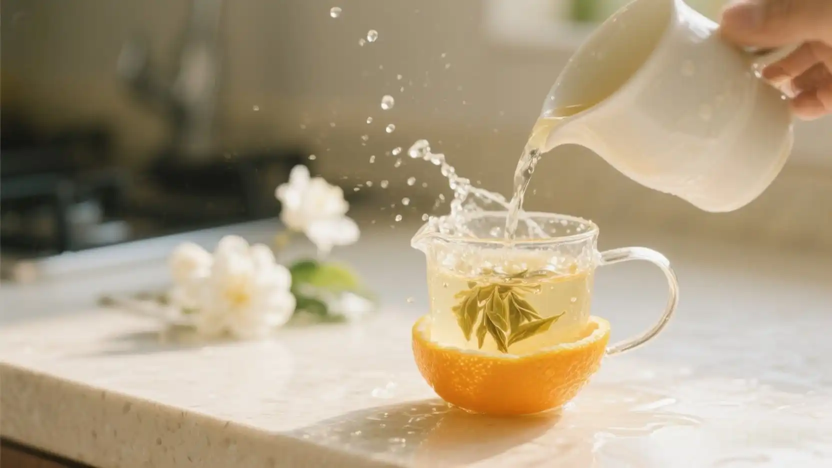 White Tea's Natural Defense for Youthful Skin