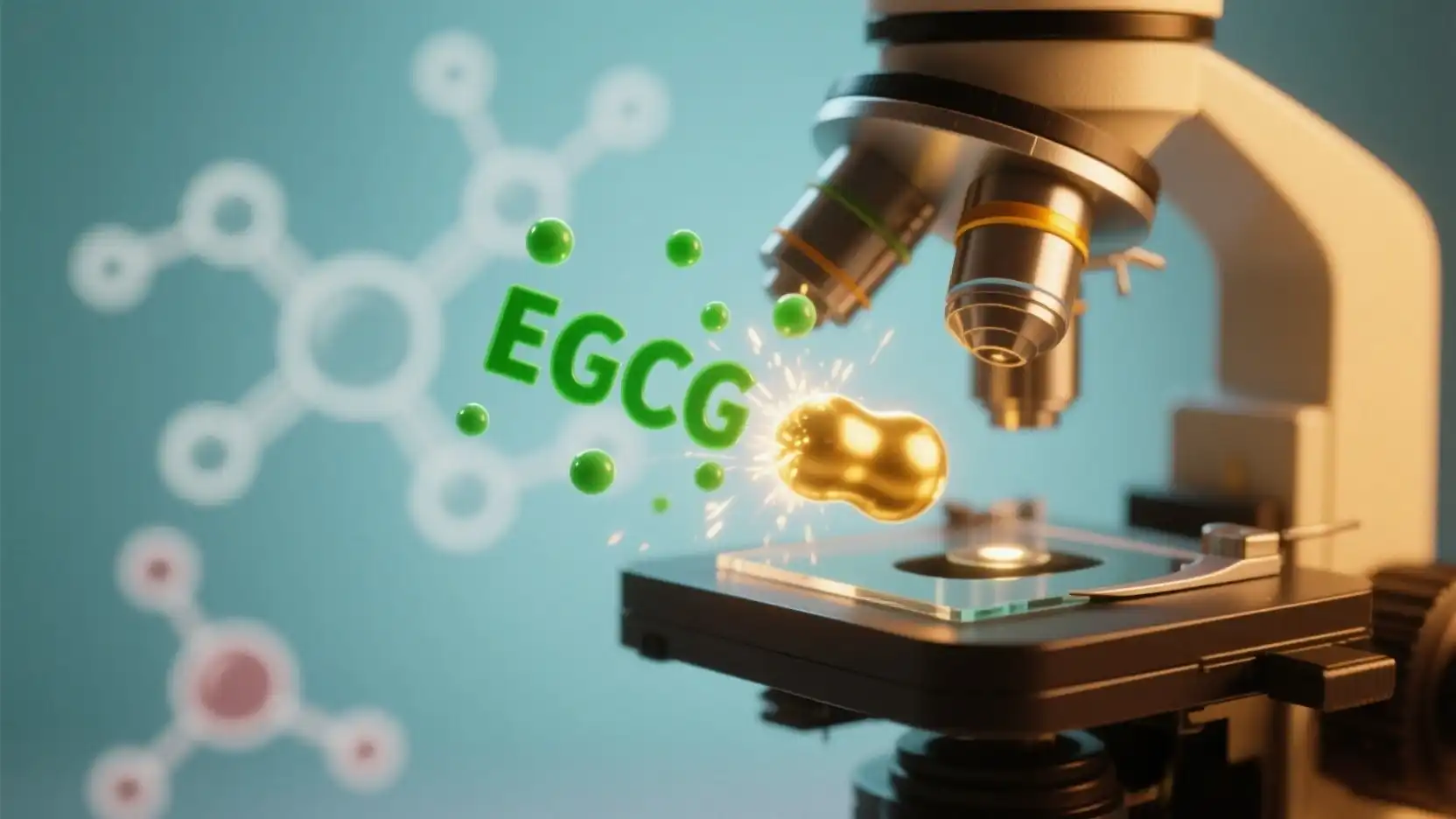 Green Tea Catechins Hormone Regulation Visualization Green Tea Catechins Hormone Regulation Visualization