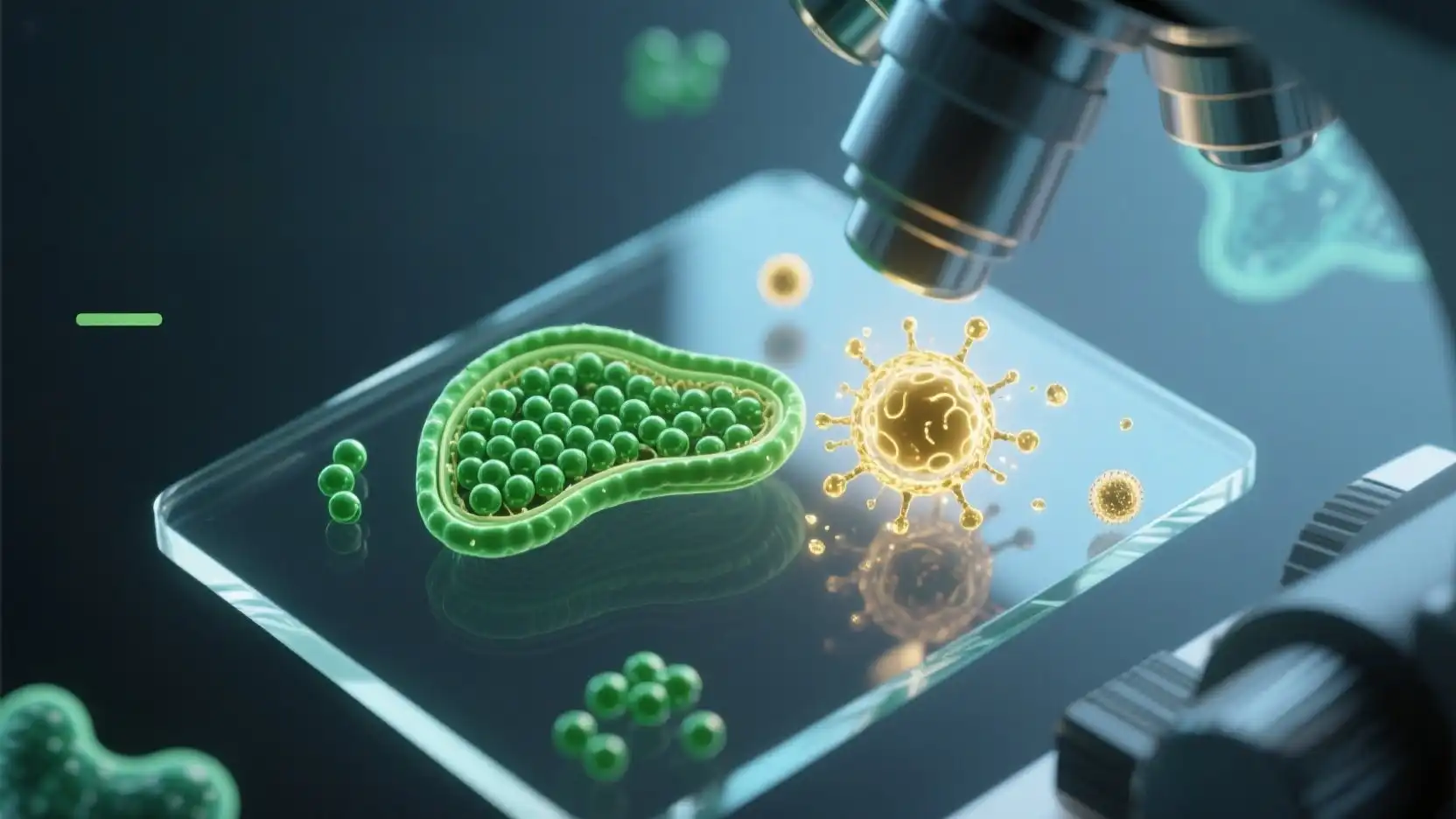 Green Tea EGCG Liver Detox Mechanism Visualization