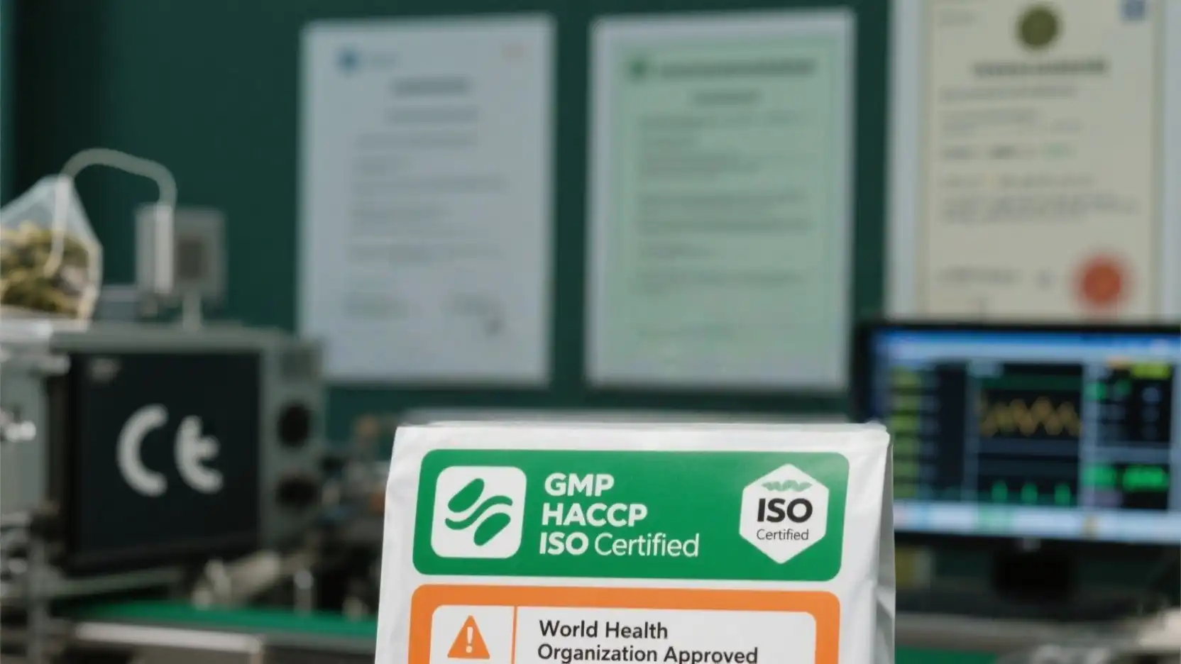 Detox Tea Quality Certification GMP ISO Standards