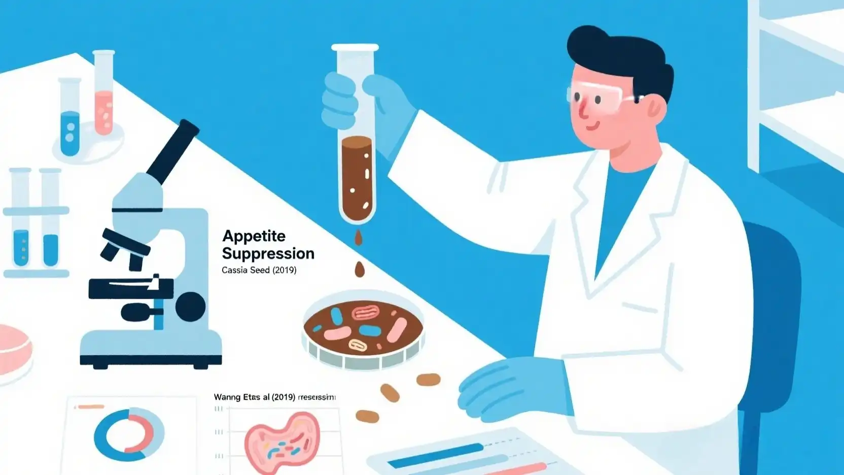 Cassia Seed Appetite Control Clinical Research Proof
