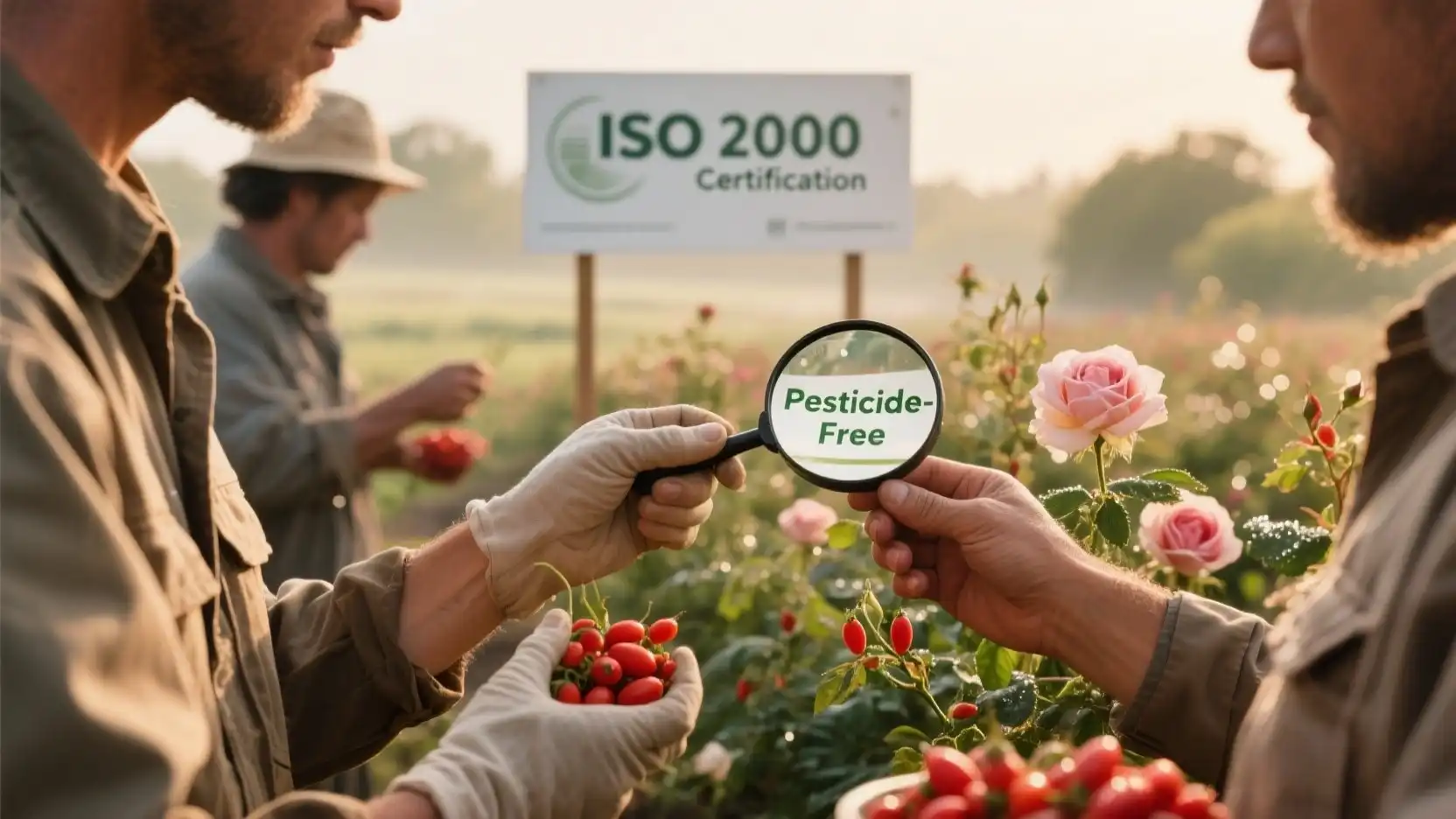 Goji Berry Organic Farming Purity Quality Assurance