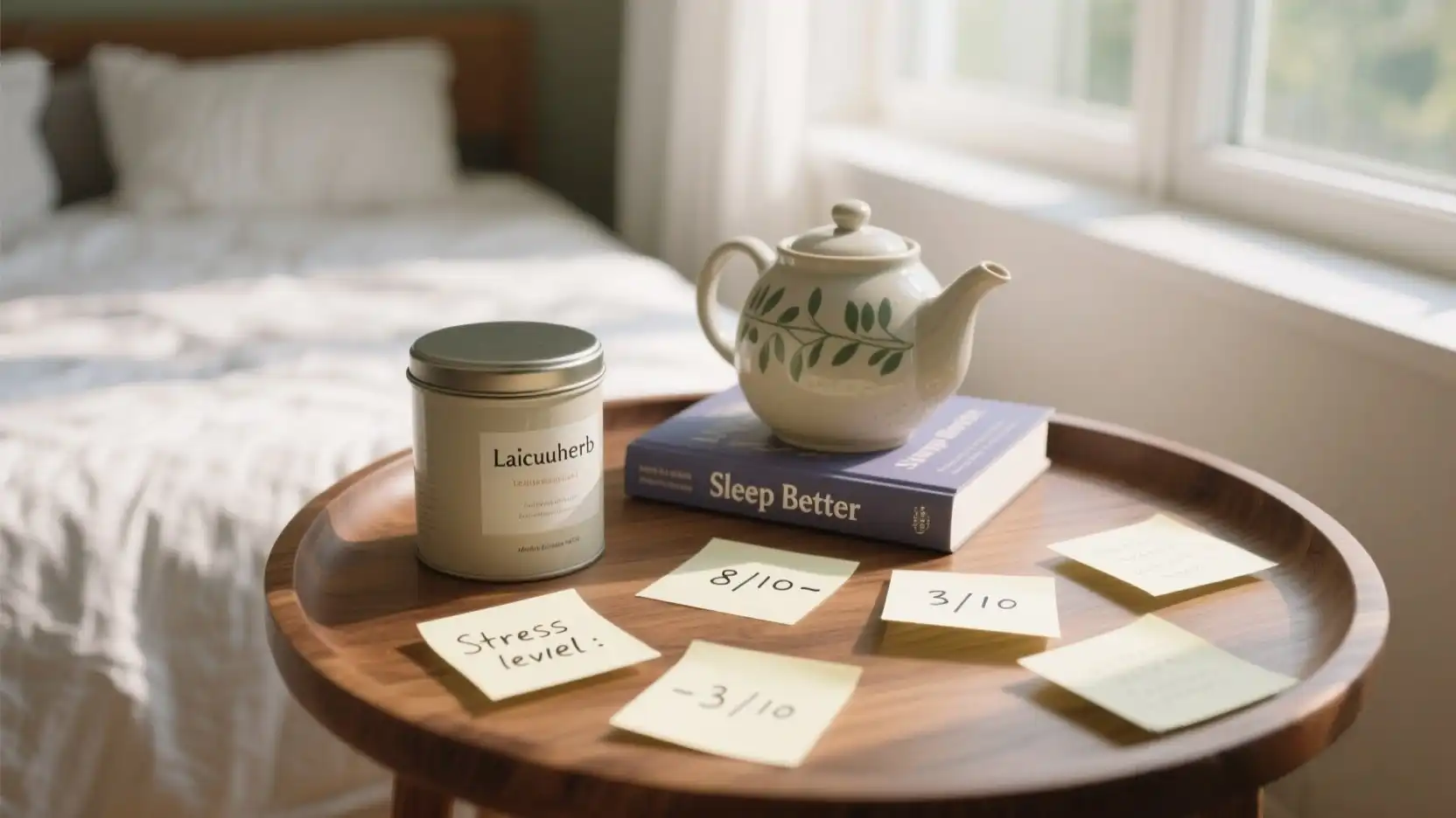 Herbal Tea Bedtime Routine Circadian Rhythm Support