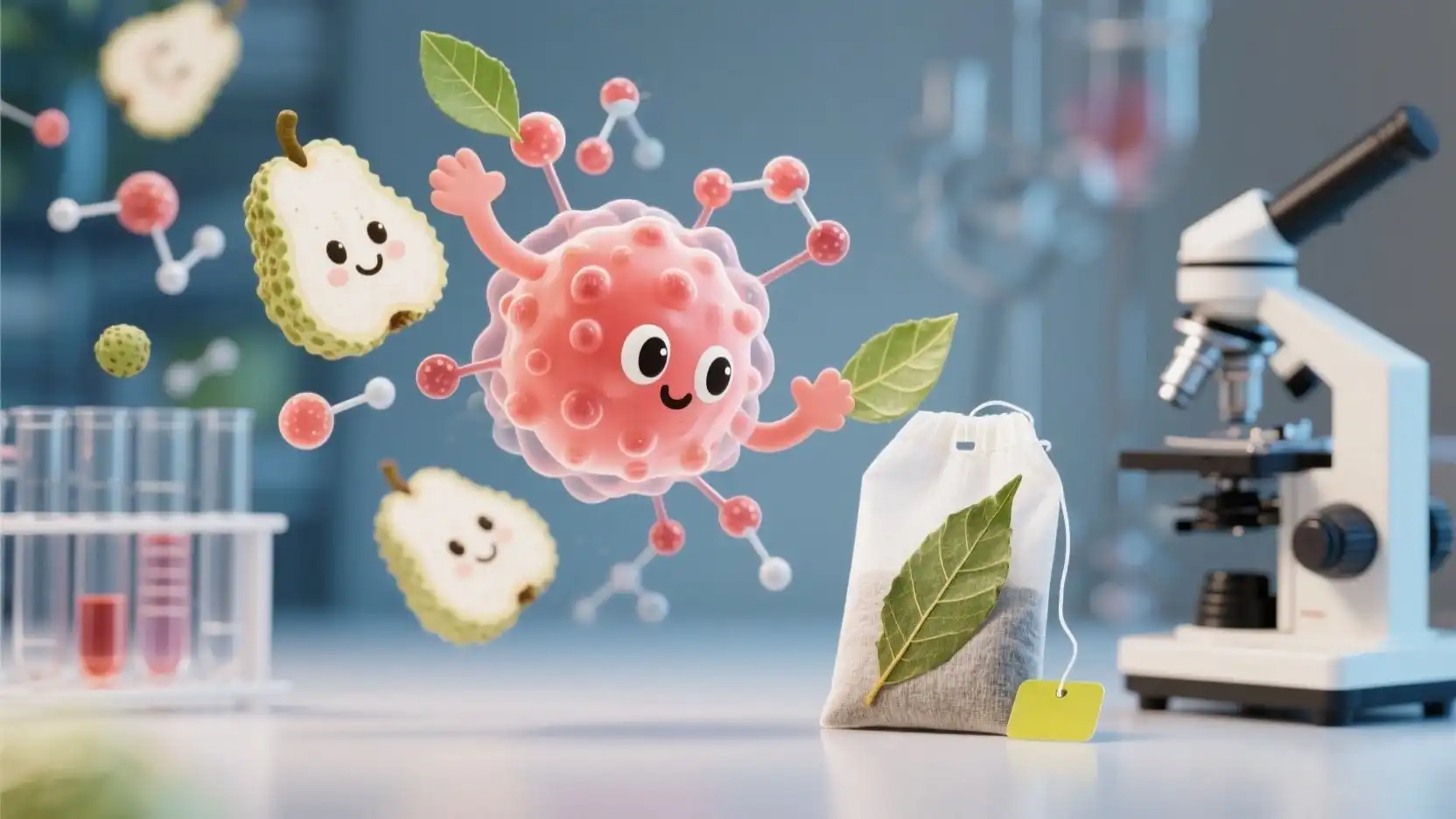 Soursop Tea Immune Support Research