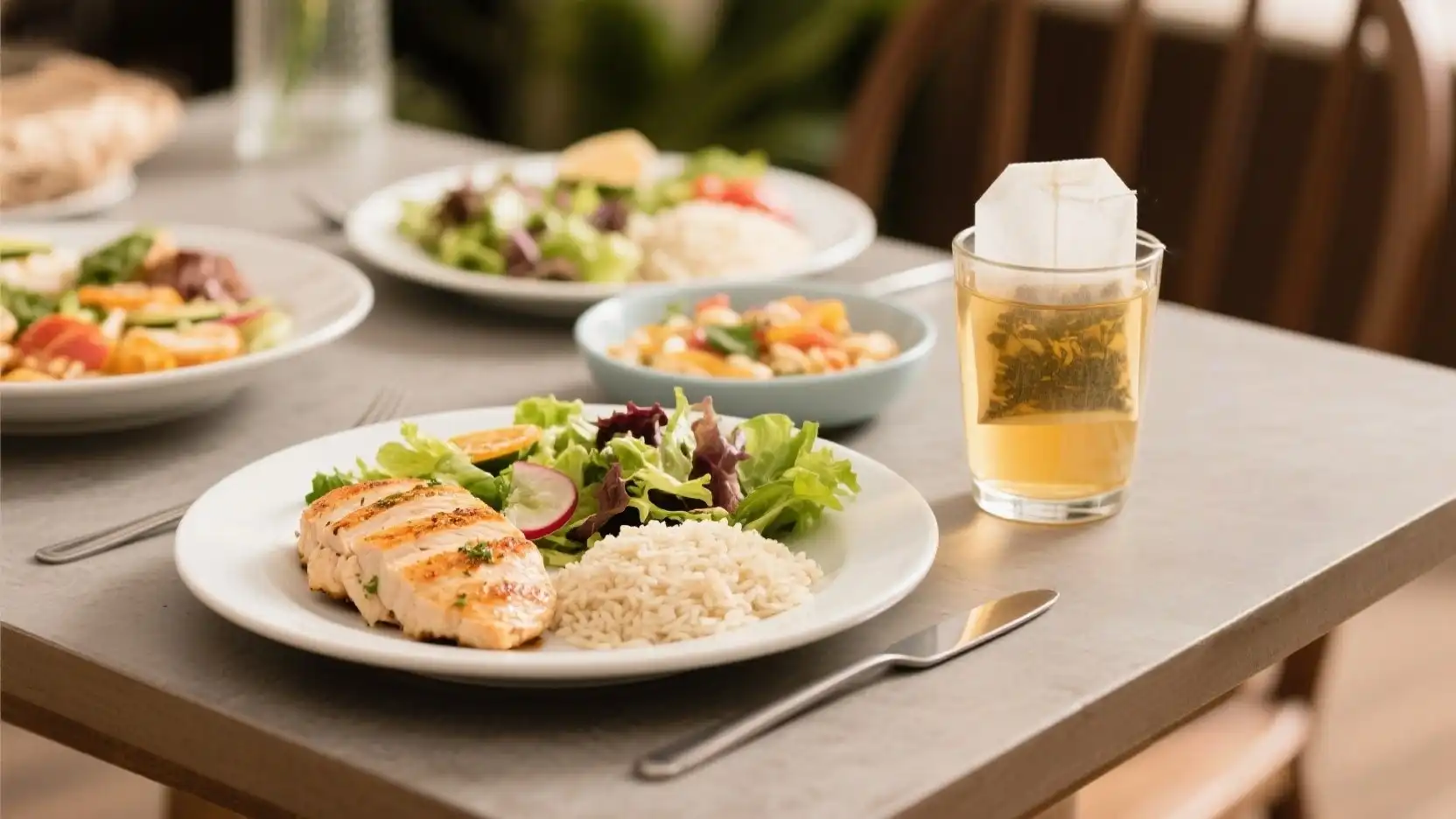 Detox Tea Complementing Healthy Diet