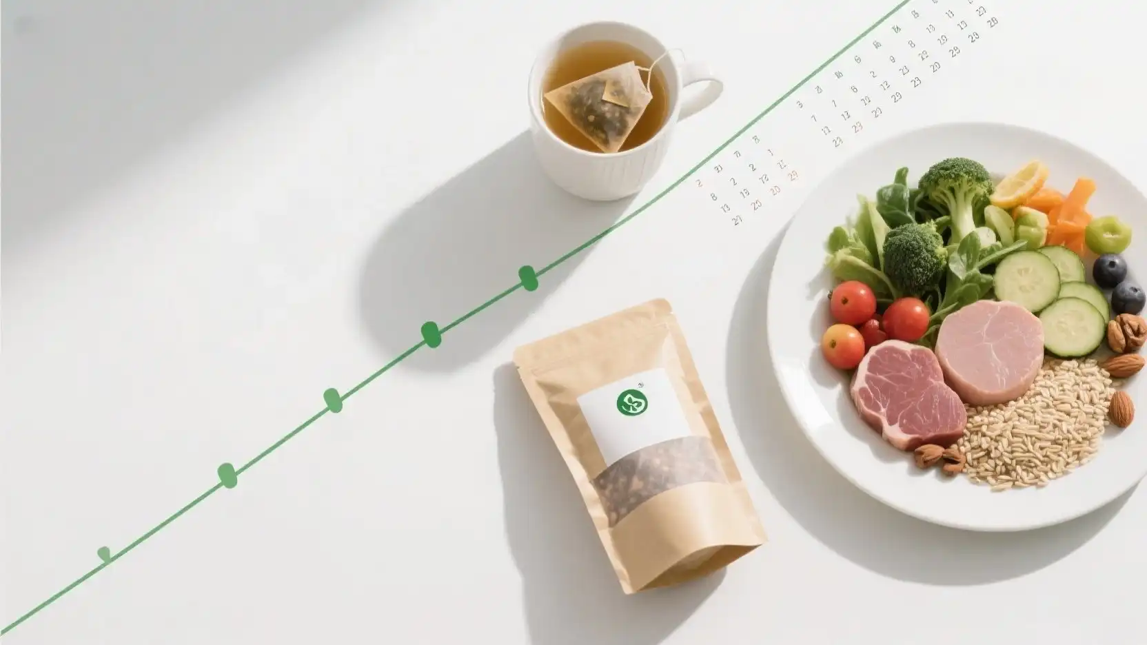 Realistic Weight Loss Timeline with Detox Tea Realistic Weight Loss Timeline with Detox Tea