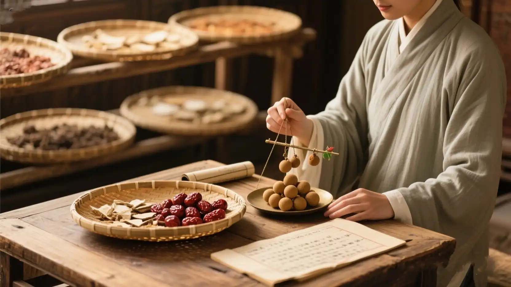 TCM Master Preparing Authentic Detox Formula TCM Master Preparing Authentic Detox Formula