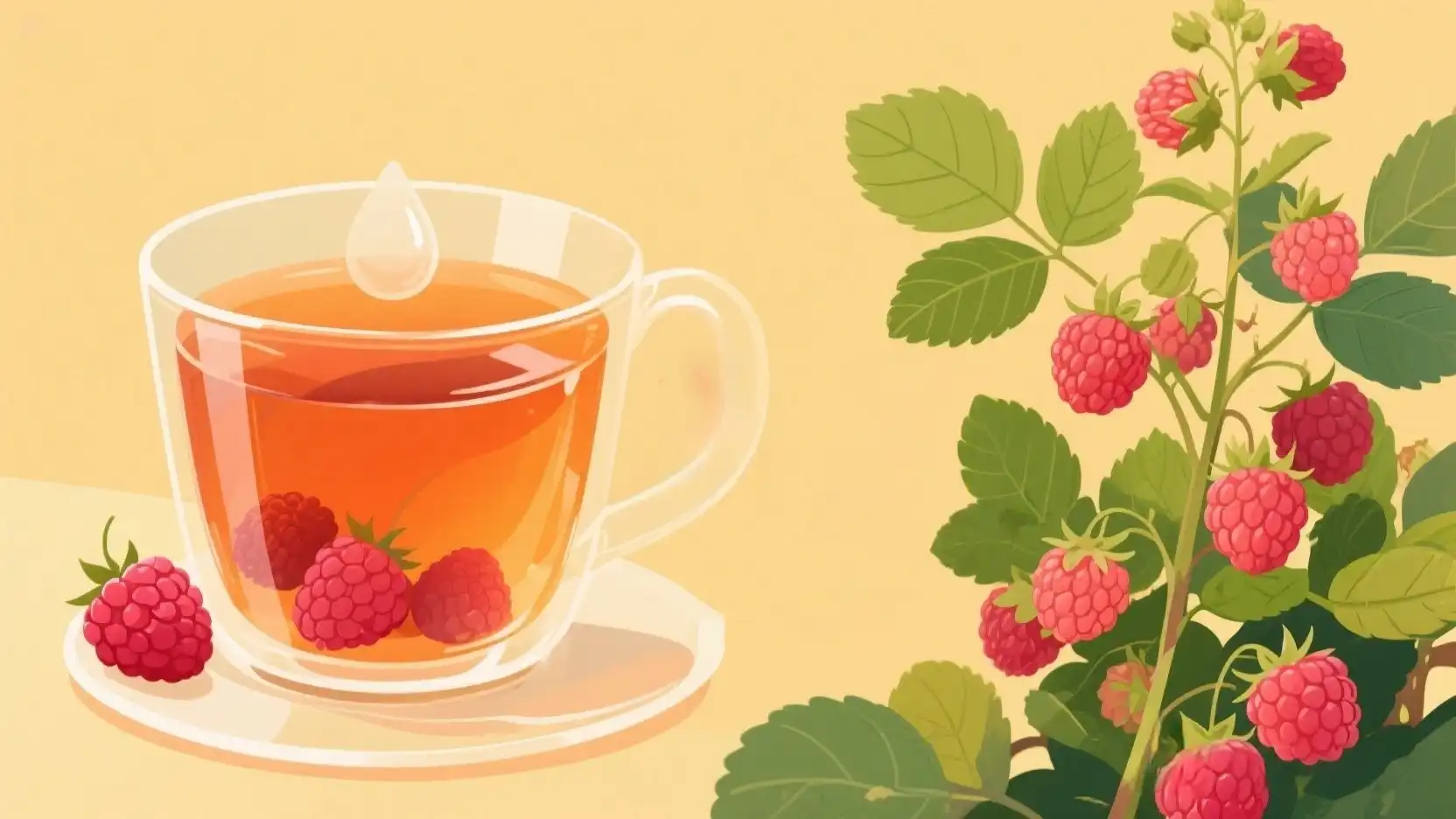 Short-term vs. Long-term Benefits of Raspberry Tea