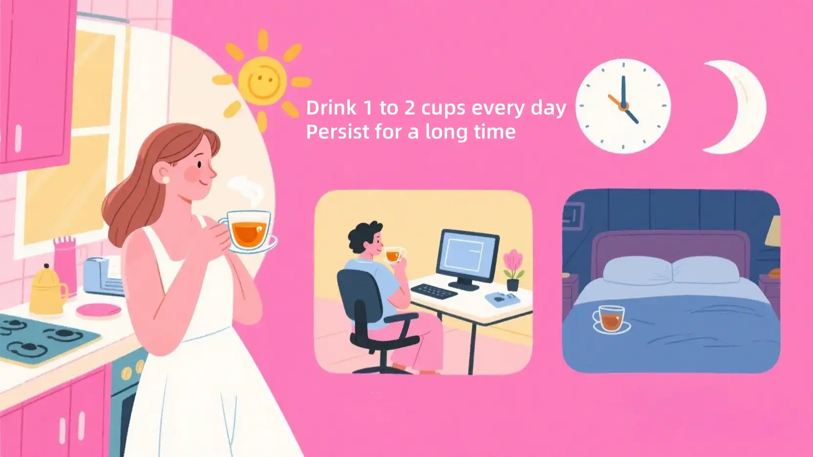Beauty Tea Daily Consumption Frequency