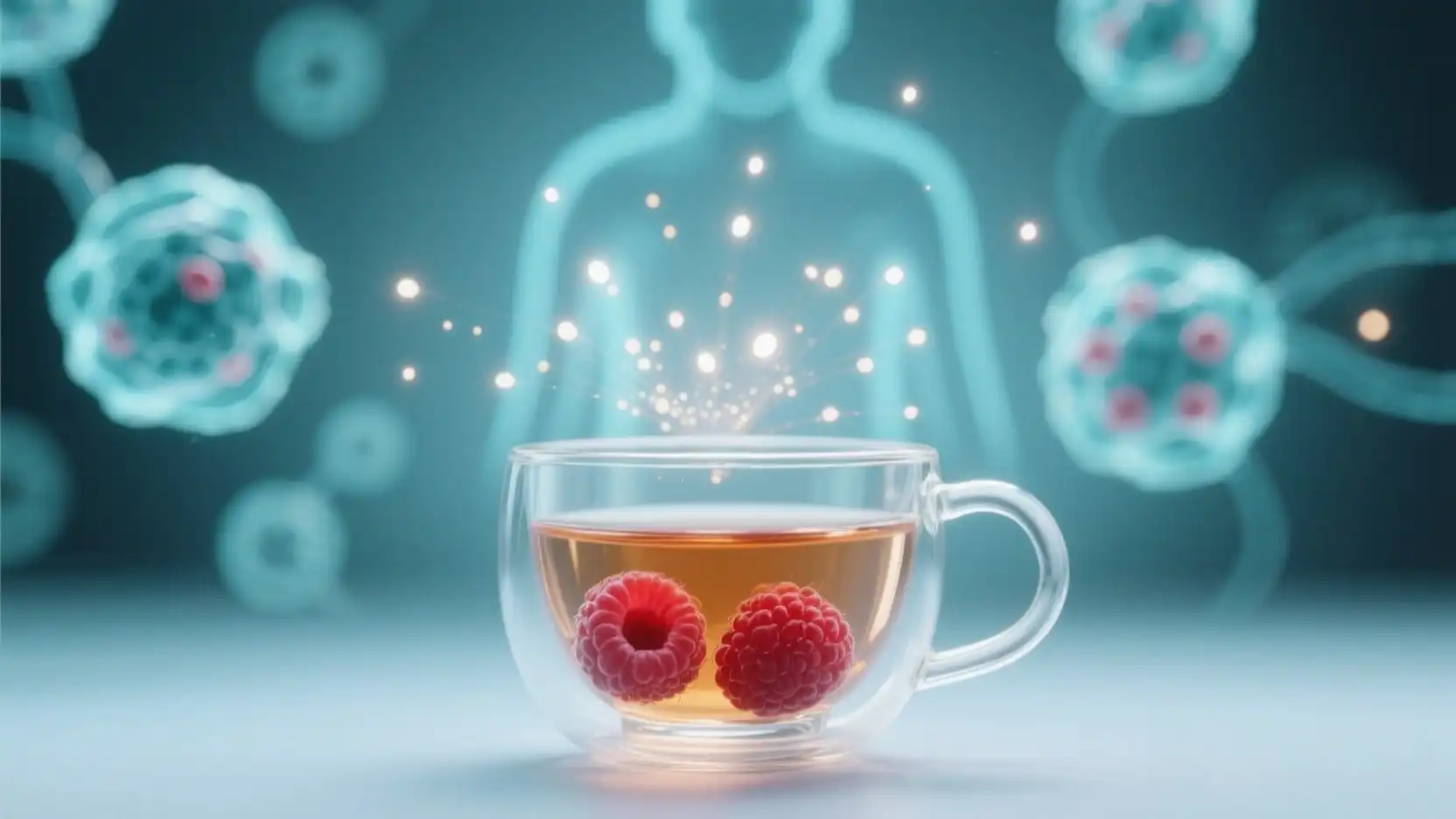 Raspberry Tea Vitamins for Immune Health