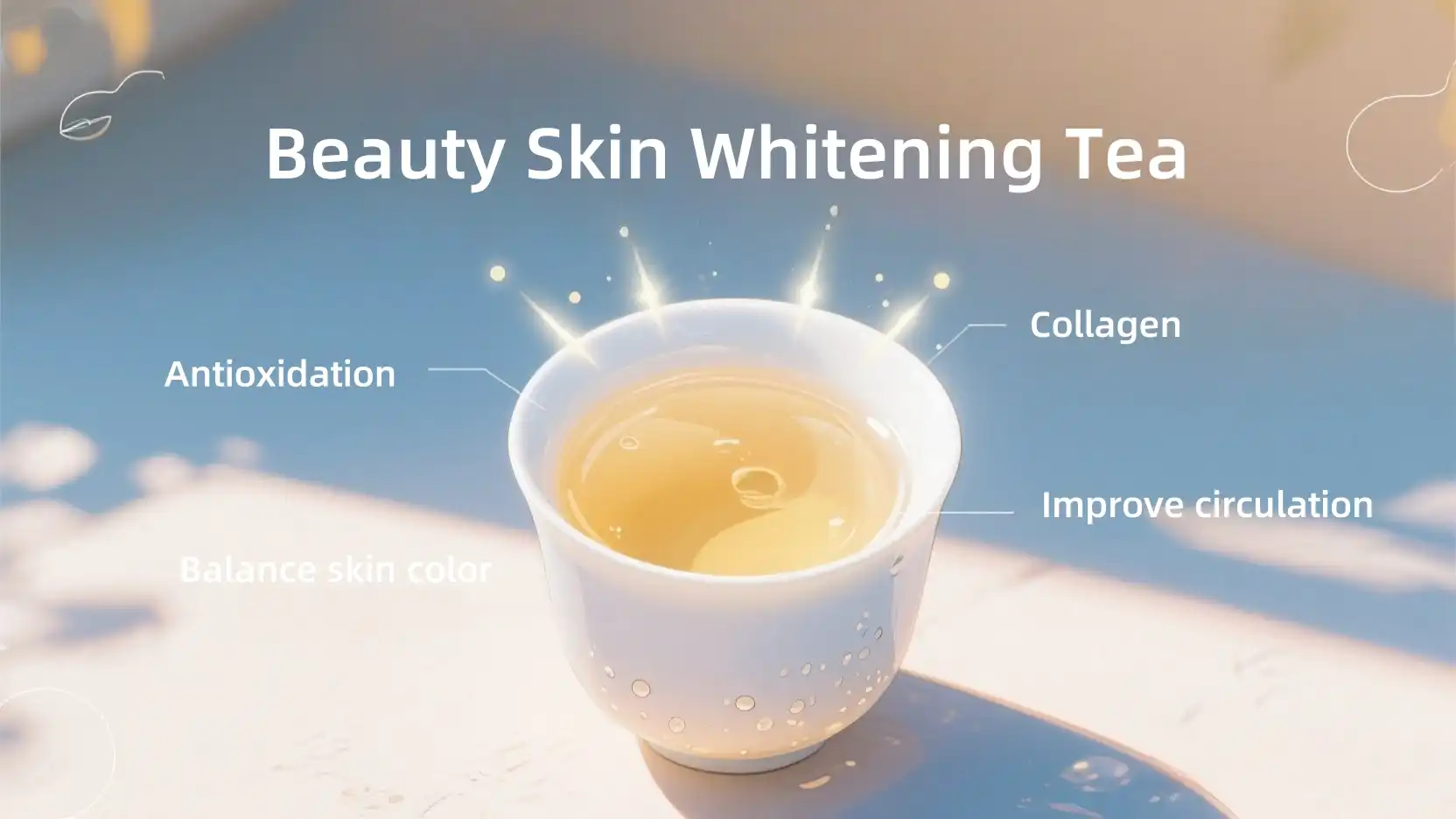 How Beauty Skin Whitening Tea Brightens Complexion