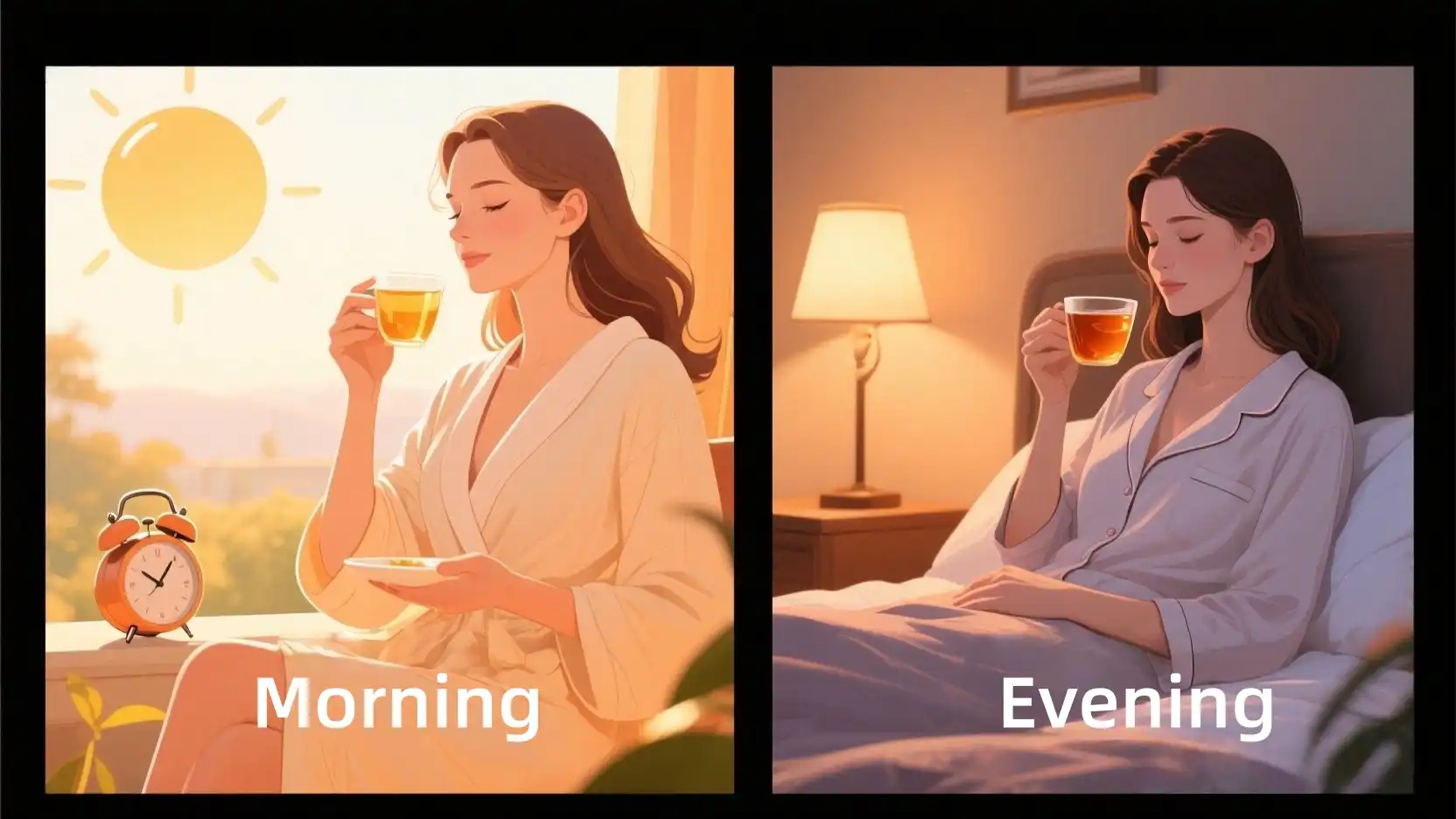Best Time to Drink Beauty Skin Whitening Tea