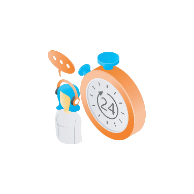 24-hour online customer service