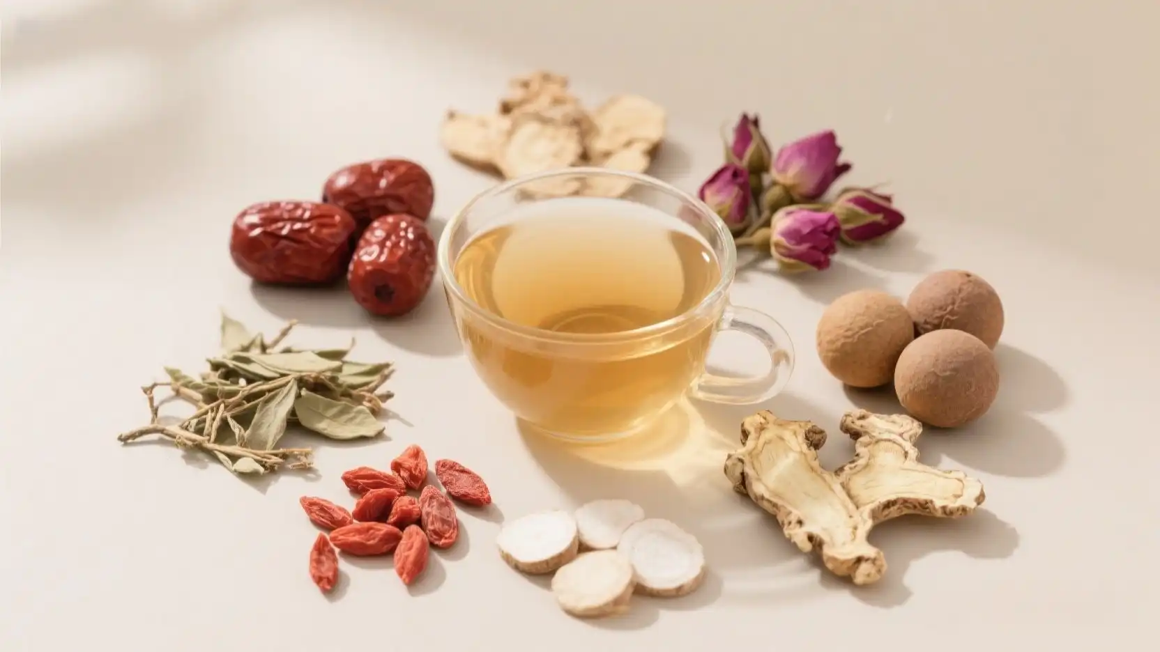 Calming Herbs in Menopause Tea