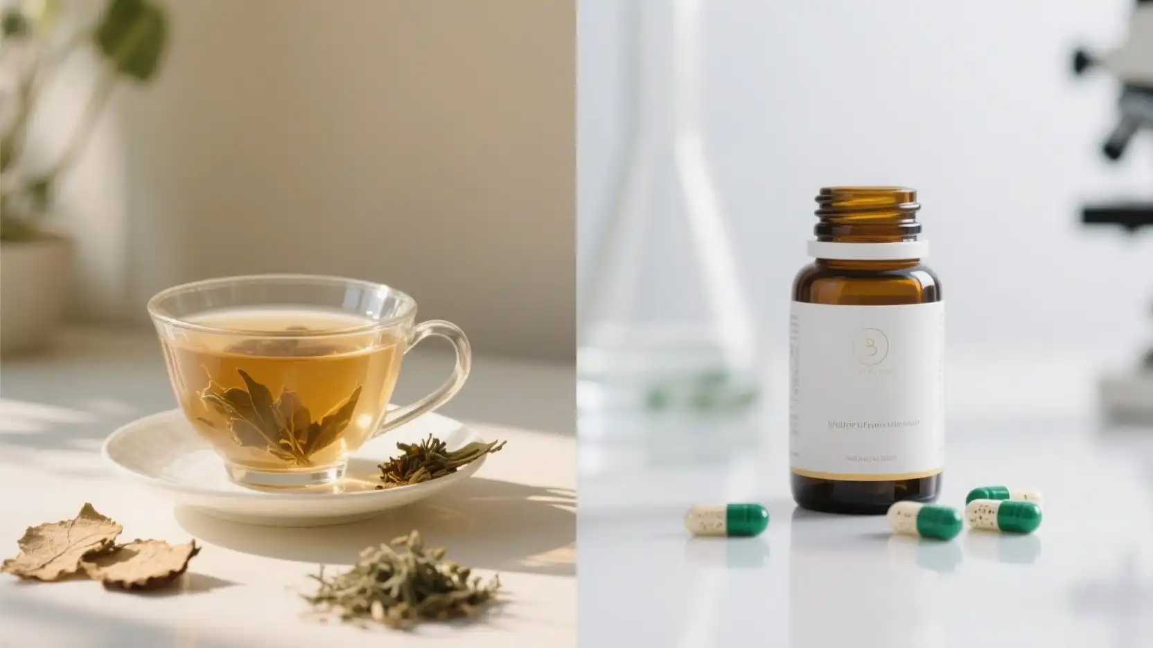 Herbal Teas vs. Supplements for Menopause