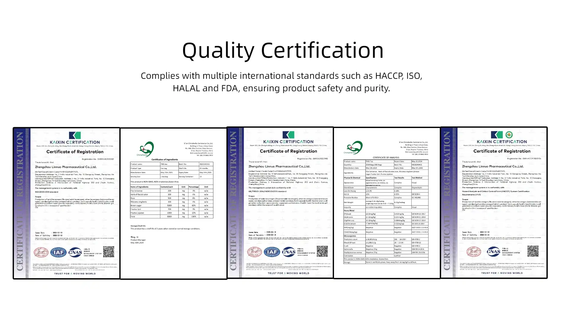 Quality Certification Quality Certification