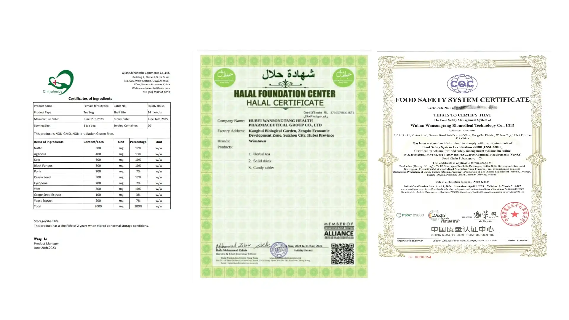 FDA standards FDA standards