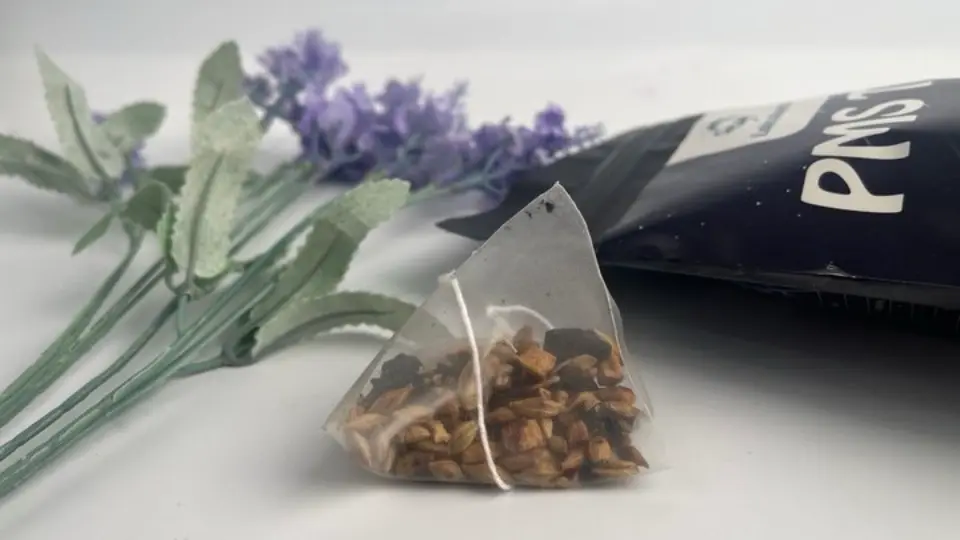 The Laicuherb PMS tea is made by blending various ingredients such as honeysuckle, soft-stemmed astilbe, rose, ginger root, brown sugar, wolfberry, and red dates The Laicuherb PMS tea is made by blending various ingredients such as honeysuckle, soft-stemmed astilbe, rose, ginger root, brown sugar, wolfberry, and red dates