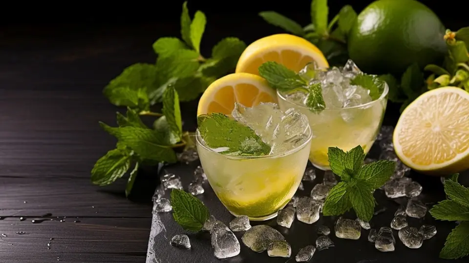 lemon balm tea lemon balm tea