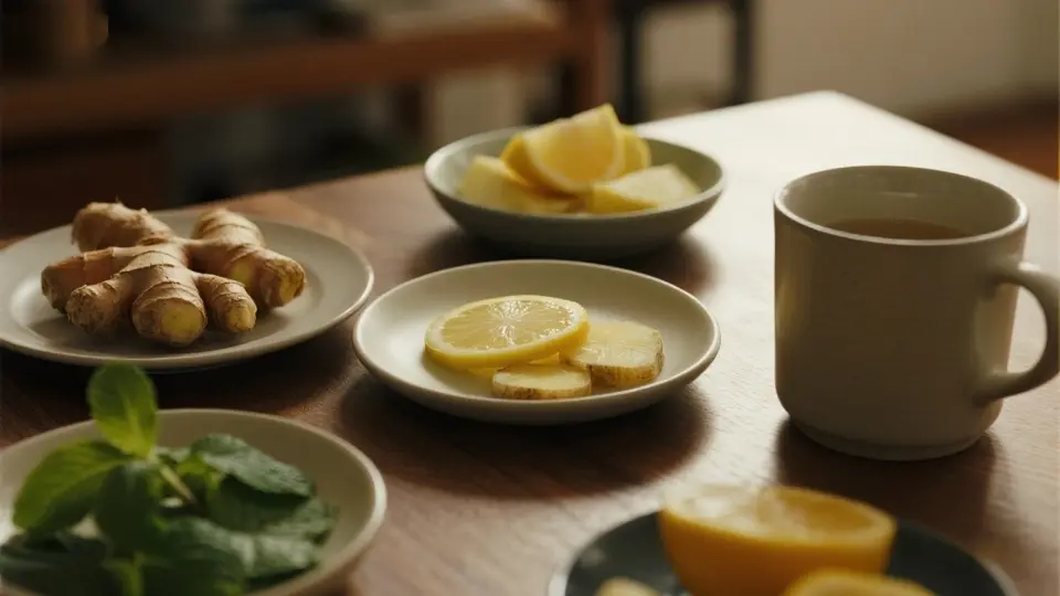 DIY Detox Tea Ingredients