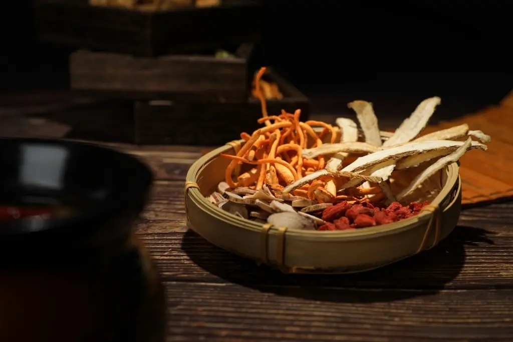 Wolfberries and Angelica Wolfberries and Angelica