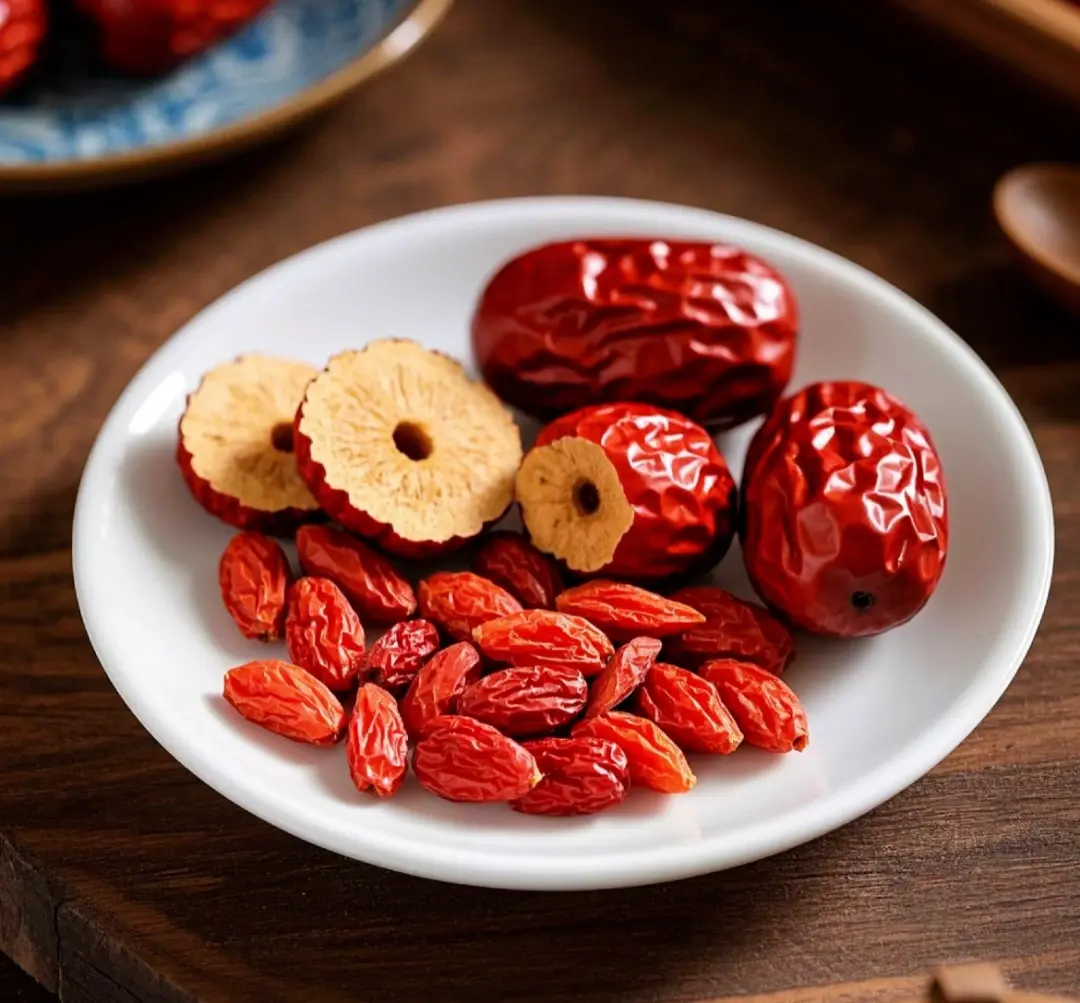 Goji berries and red dates