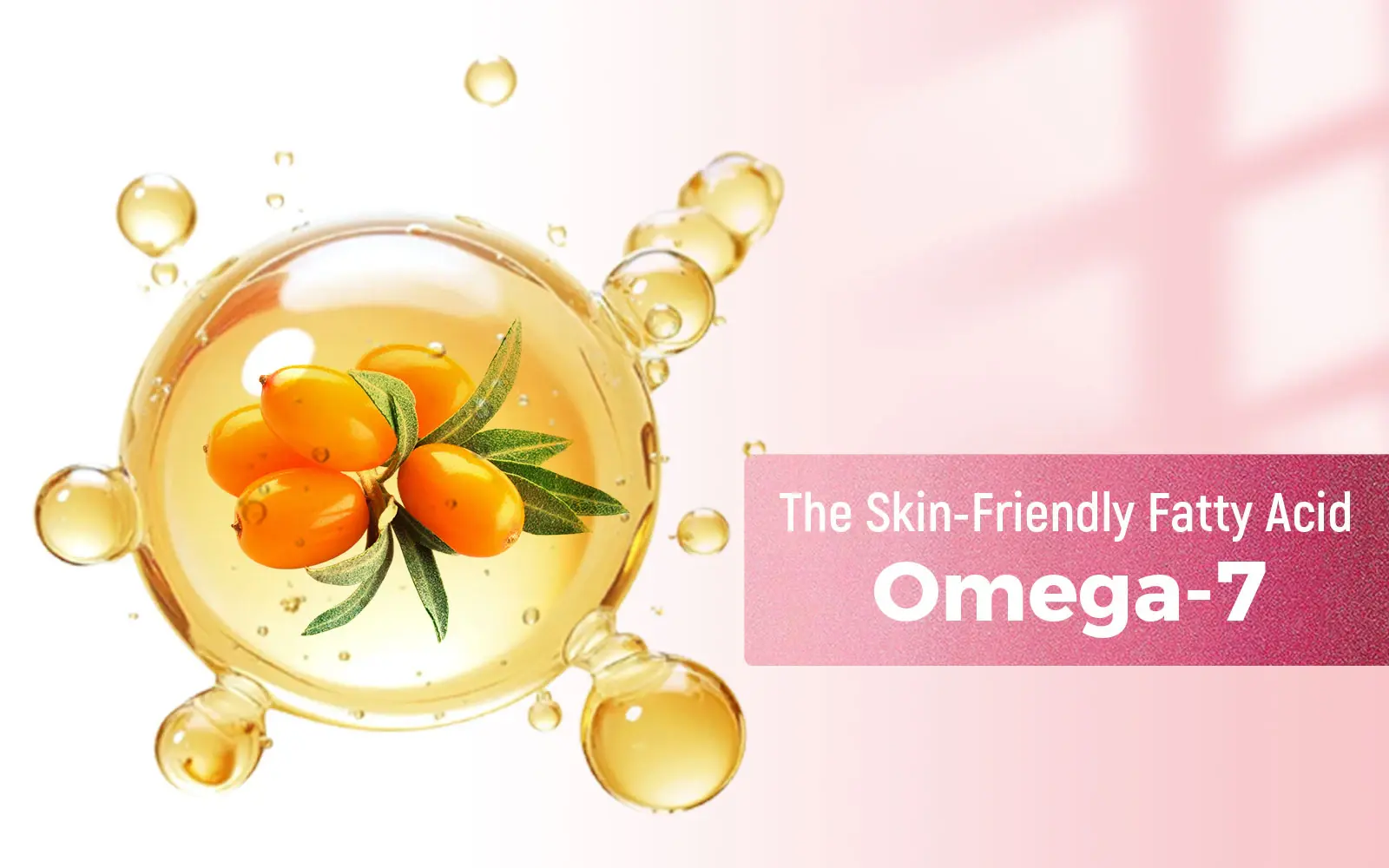 The moisturizing effect of Laicuherb's skin glow supplement comes from Omega 7