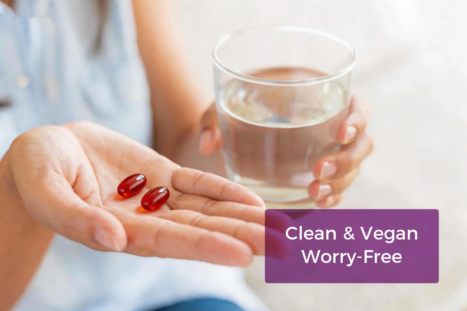 Taking 2 capsules of Laicuherb Sea Buckthorn Oil every day can help moisturize the female genital area