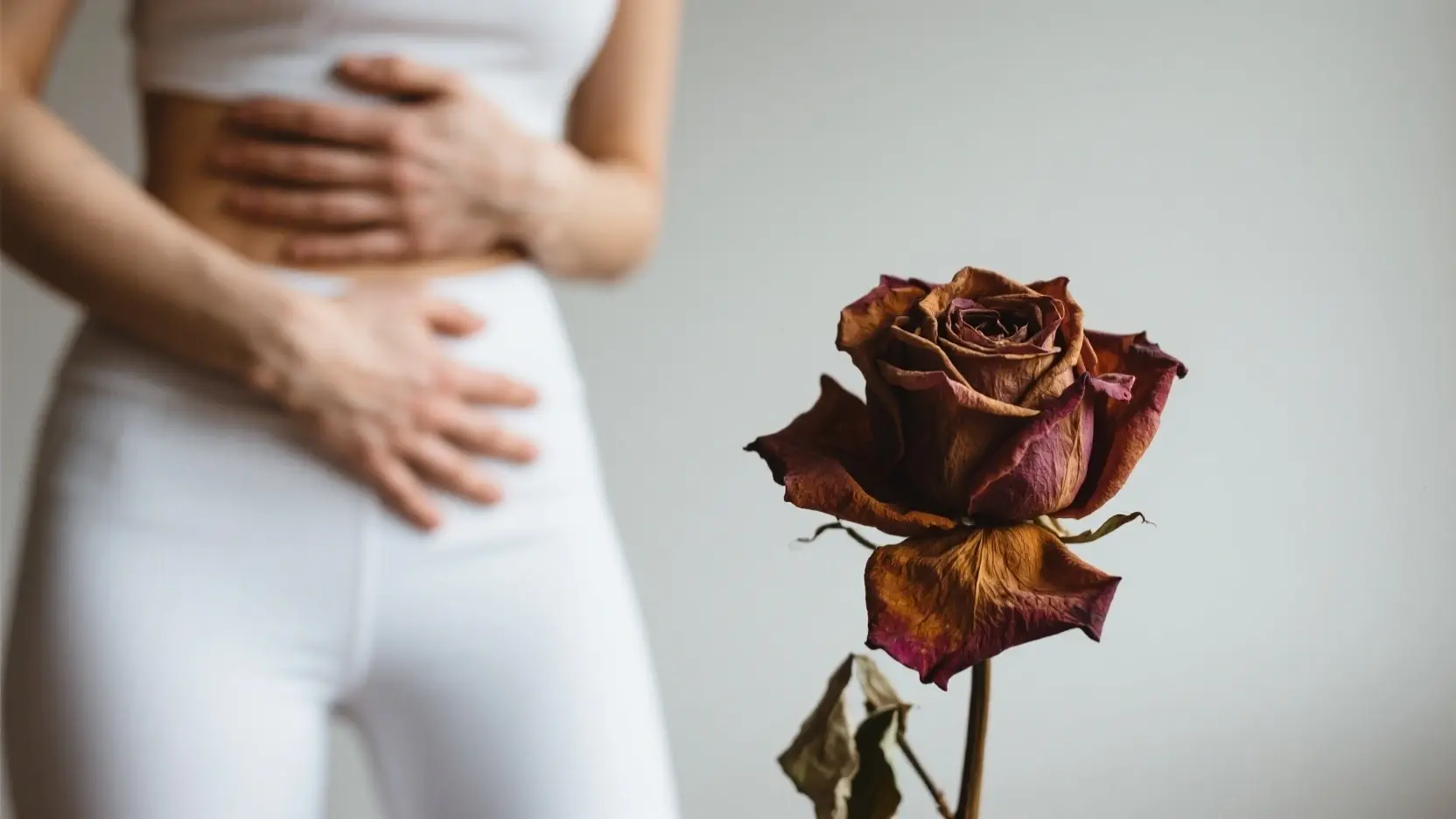 Naturally relieve dryness of the intimate area