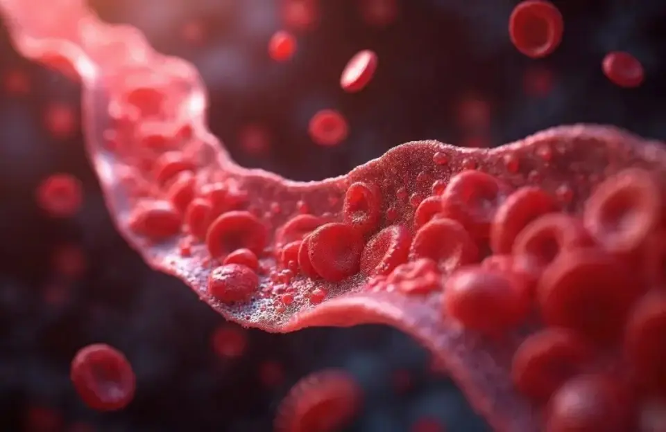 red blood carrying oxygen red blood carrying oxygen