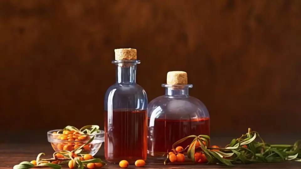 sea buckthorn oil is rich in vitamins C, E, K, P and B vitamins