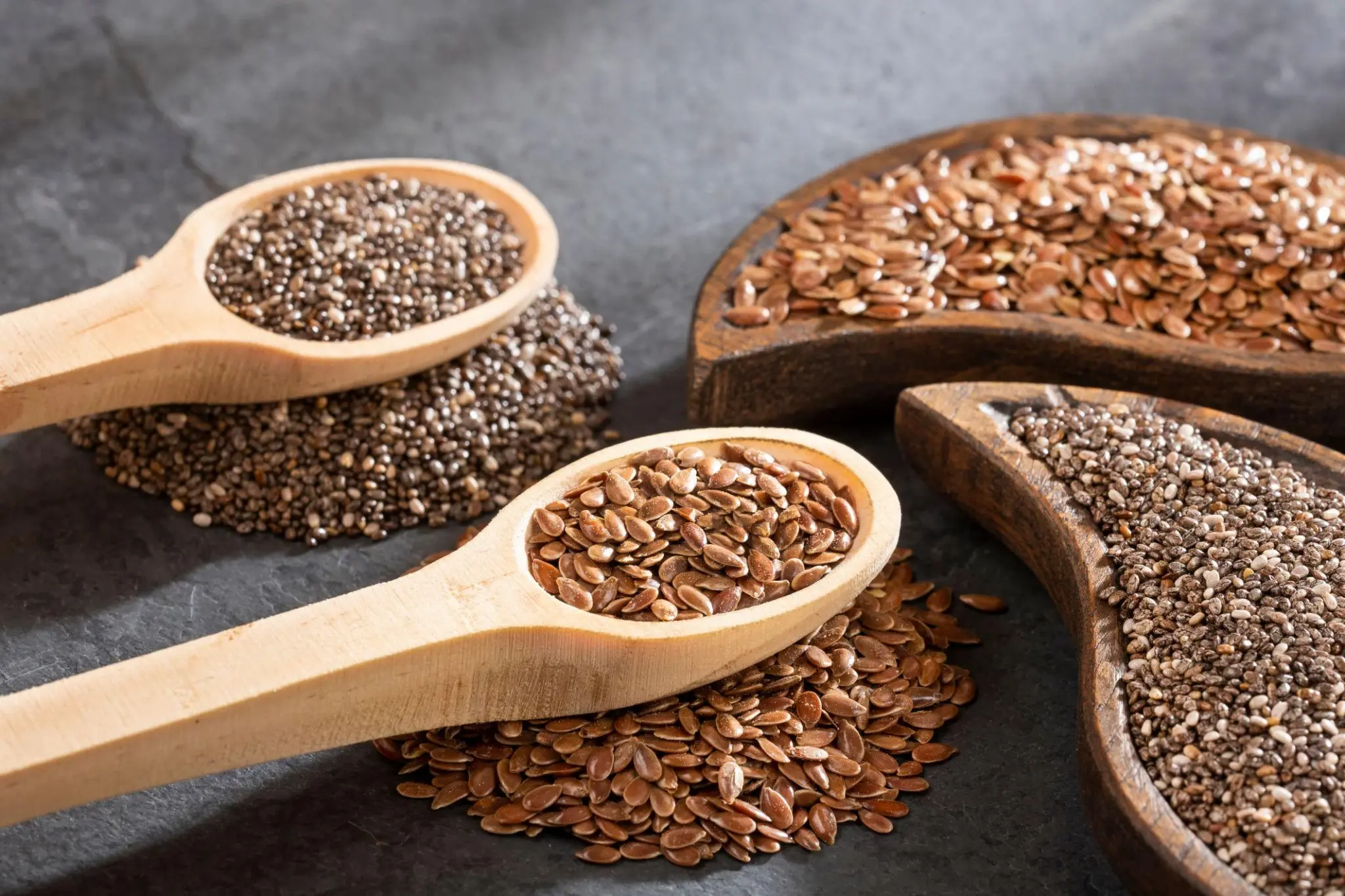 egan Omega 3 Source. Linseed and Chia seeds egan Omega 3 Source. Linseed and Chia seeds