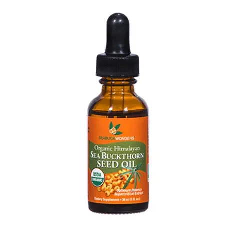 Sea Buckthorn Seed Oil Dropper Organic