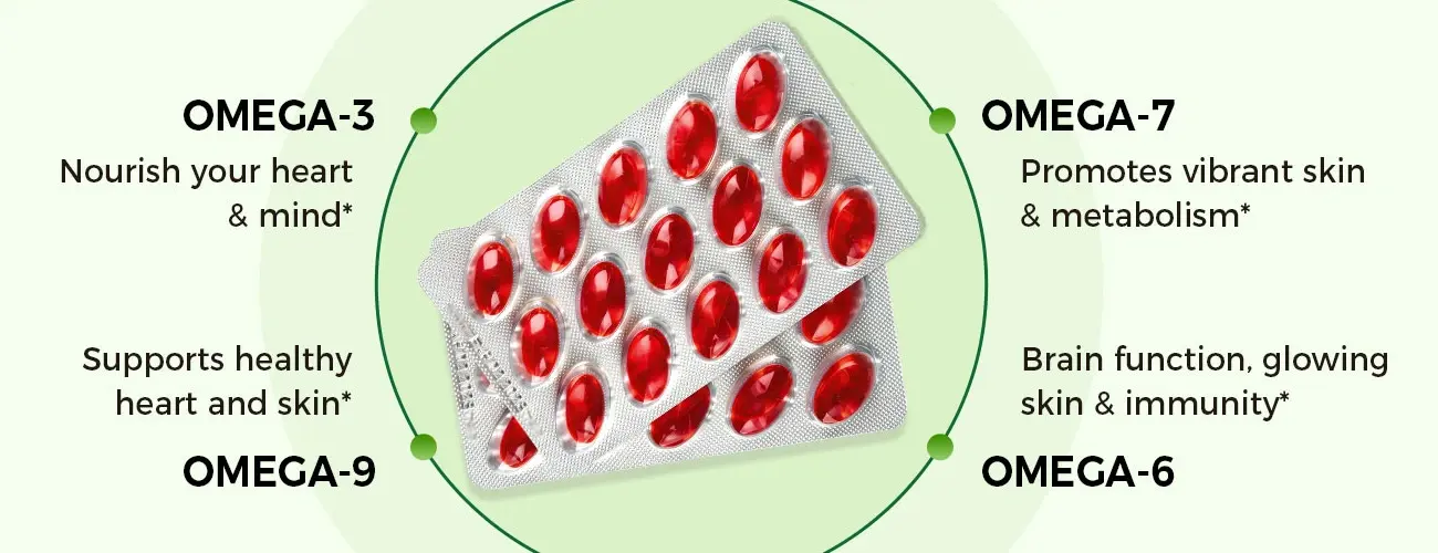 Benefits of Laicuherb‘s Omega 7 Sea Buckthorn Oil Capsule