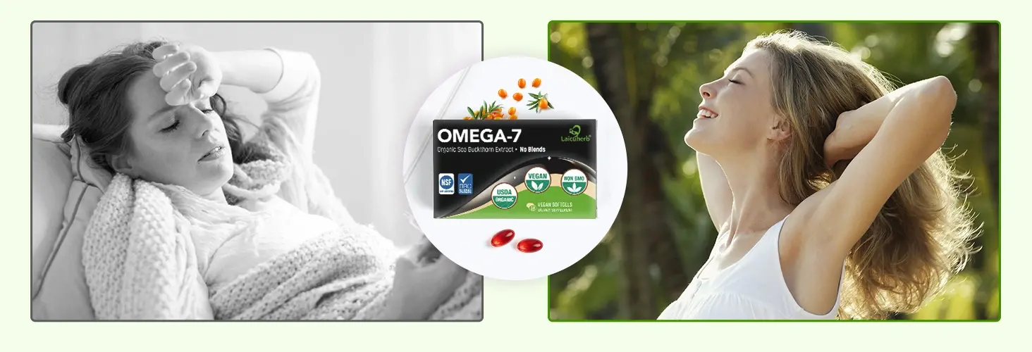 Omega 7 Sea Buckthorn Oil Capsule Moisturizing the inner wall of the vagina Omega 7 Sea Buckthorn Oil Capsule Moisturizing the inner wall of the vagina