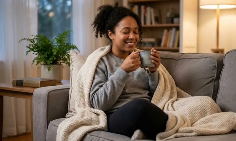 Warming Herbal Period Tea for Comfort