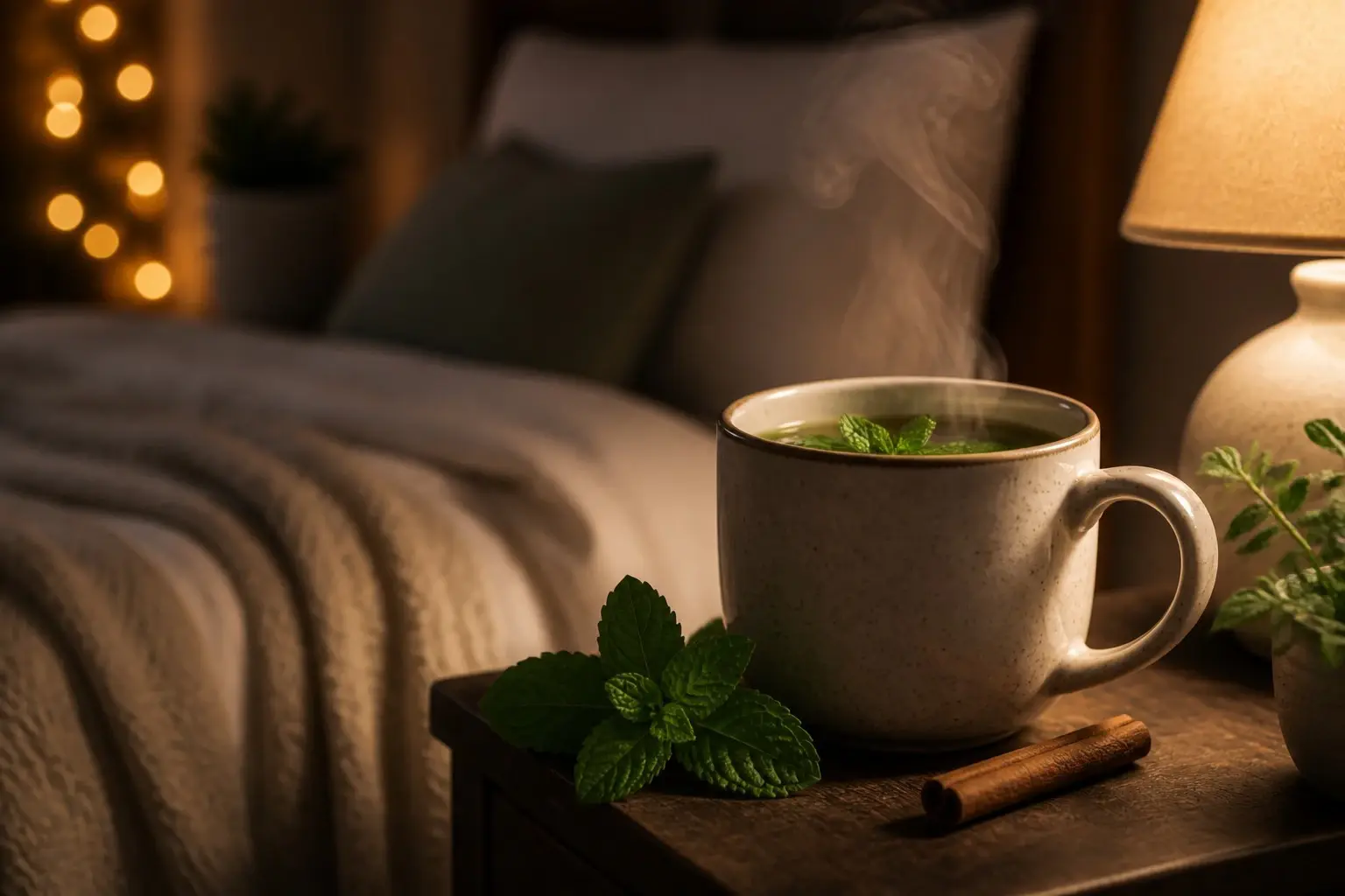 Rest Calm & Sleep Tea 8g sachet in physical packaging Rest Calm & Sleep Tea 8g sachet in physical packaging