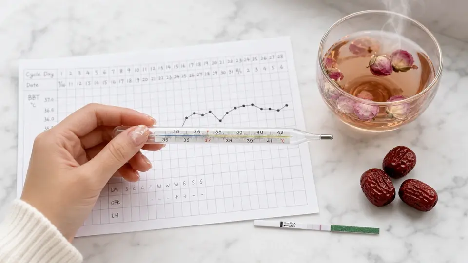 laicuherb bloom hormone balance tea BBT thermometer tracking