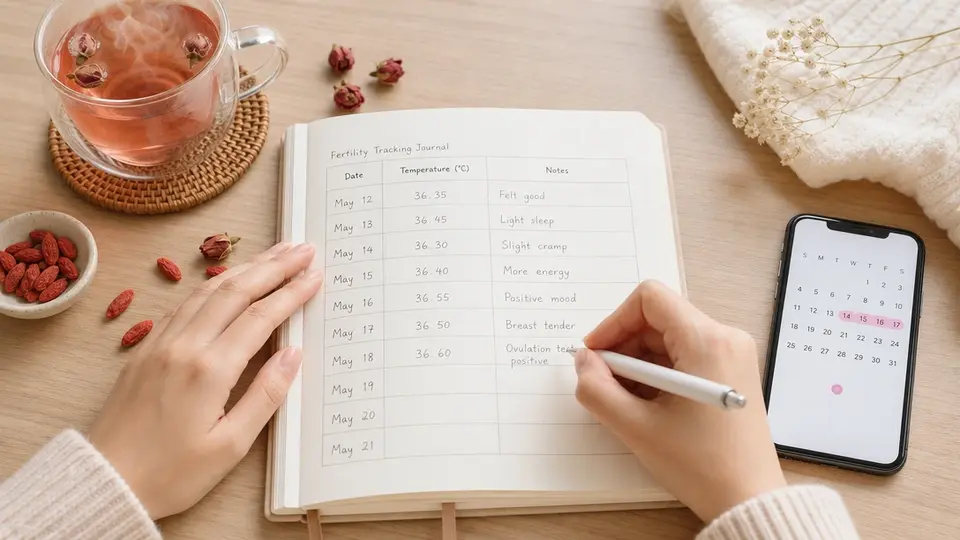 laicuherb bloom hormone balance tea ovulation journal log laicuherb bloom hormone balance tea ovulation journal log