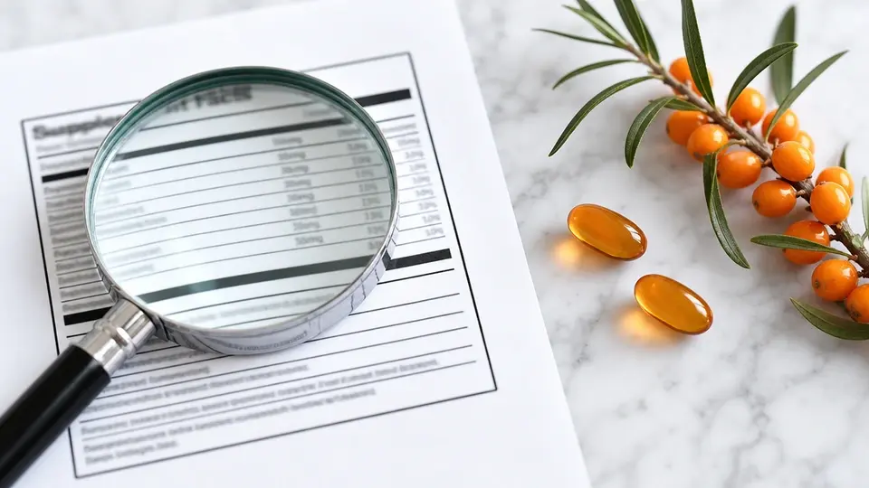 laicuherb sea buckthorn oil supplement facts label reading guide laicuherb sea buckthorn oil supplement facts label reading guide