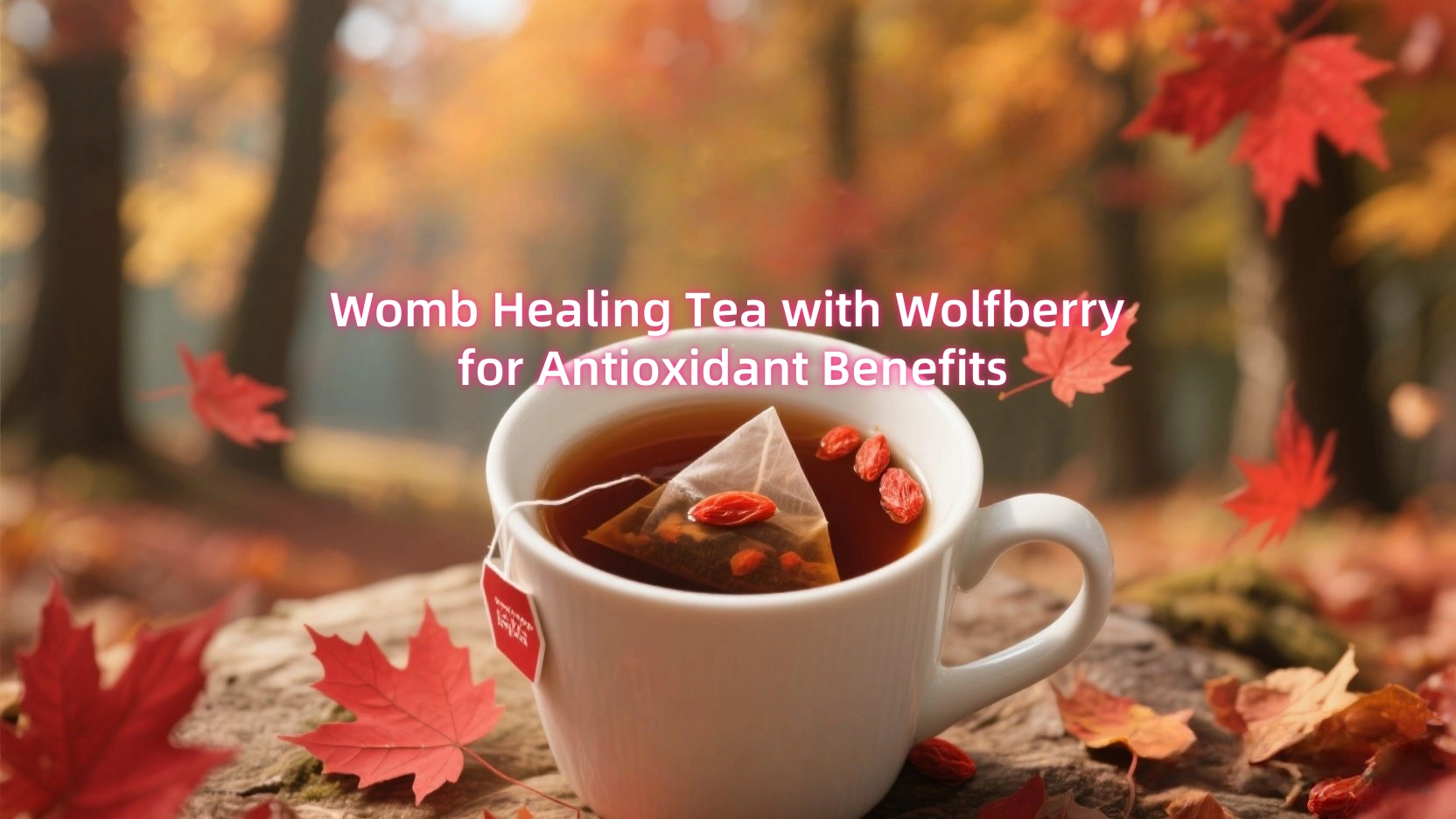 Čaj za liječenje utrobe s vučijim bobicama za antioksidativne dobrobiti