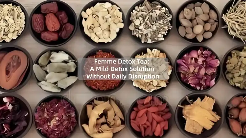 펨 디톡스 티: 일상생활에 지장을 주지 않는 순한 디톡스 솔루션